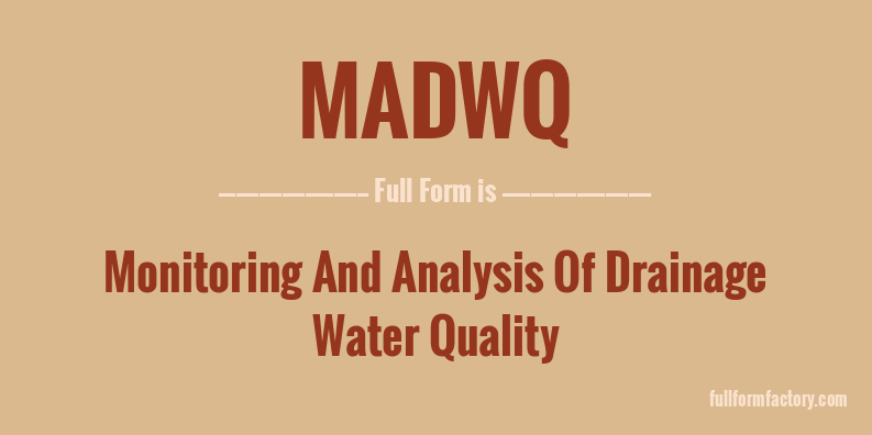 madwq-full-form