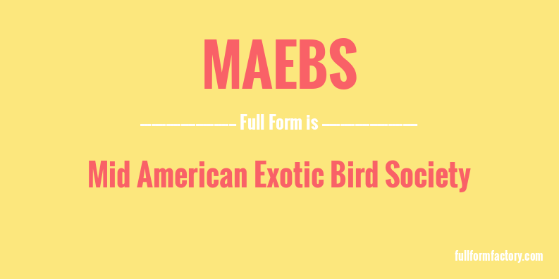 maebs-full-form