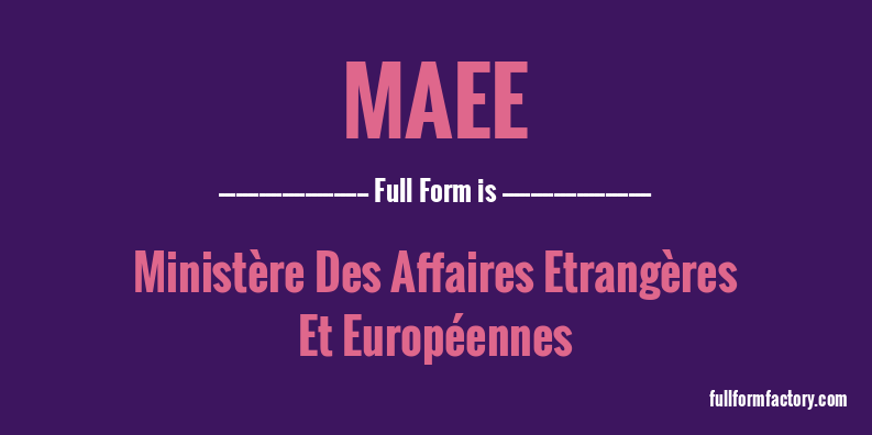 maee-full-form