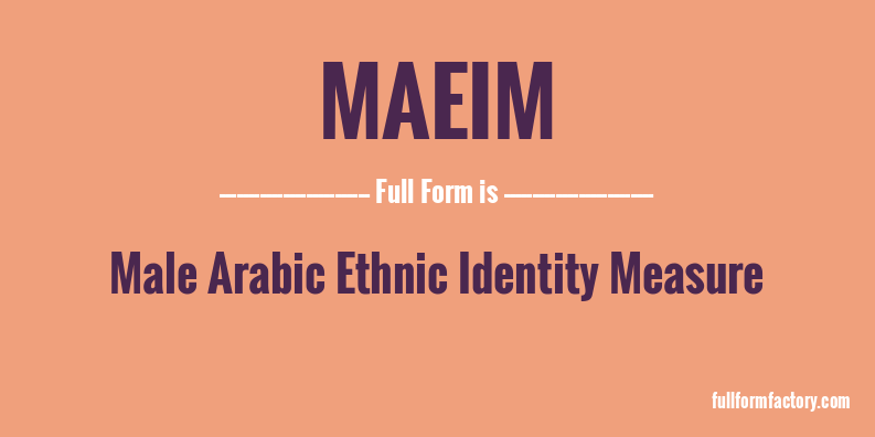 maeim-full-form
