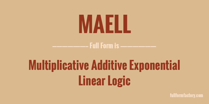 maell-full-form
