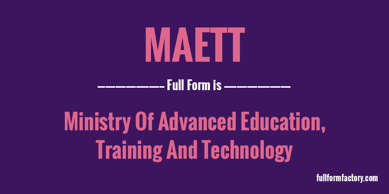 maett-full-form