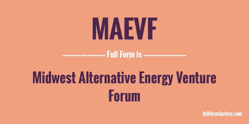 maevf-full-form