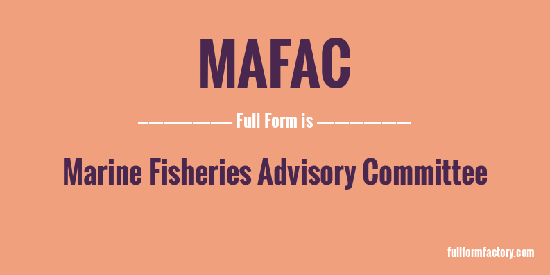 mafac-full-form