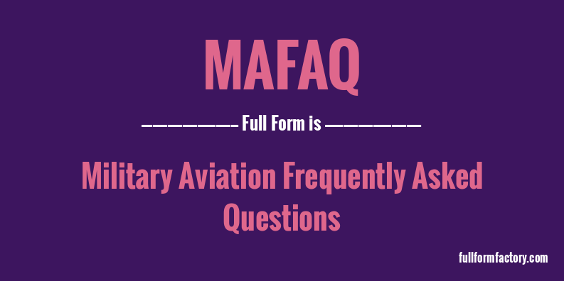 mafaq-full-form
