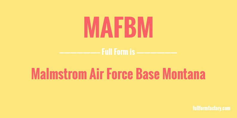 mafbm-full-form