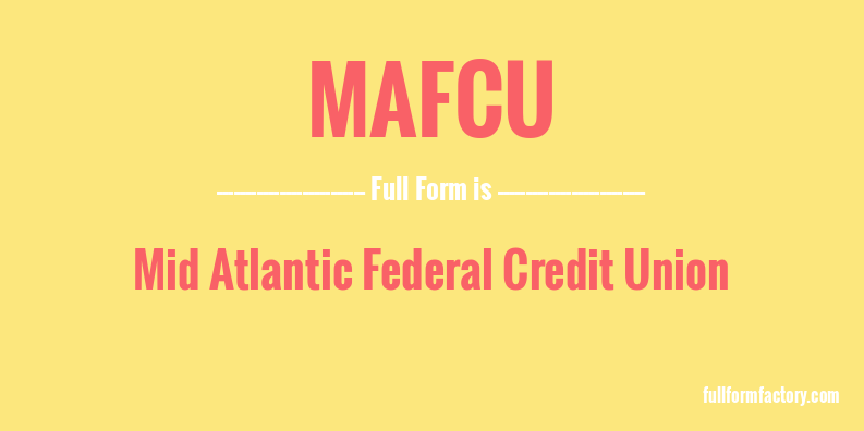 mafcu-full-form