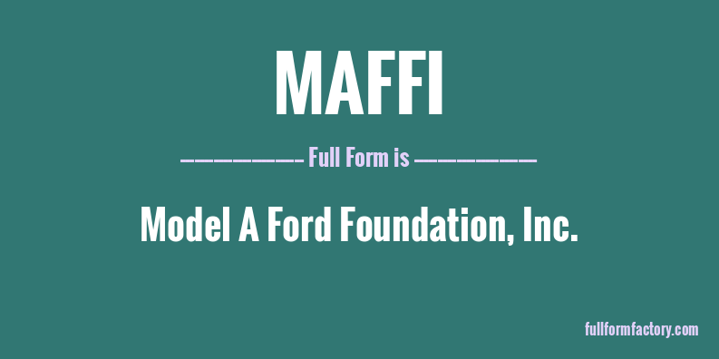 maffi-full-form
