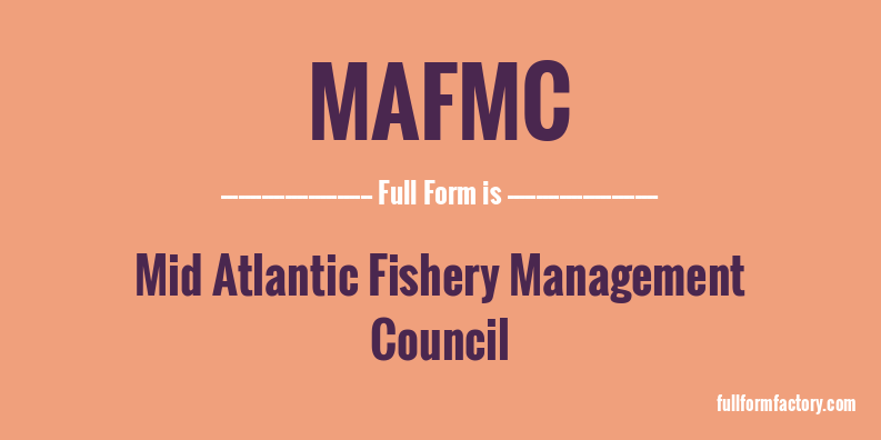 mafmc-full-form