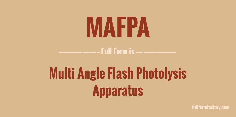 mafpa-full-form