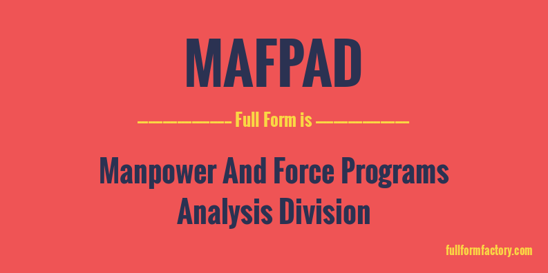 mafpad-full-form