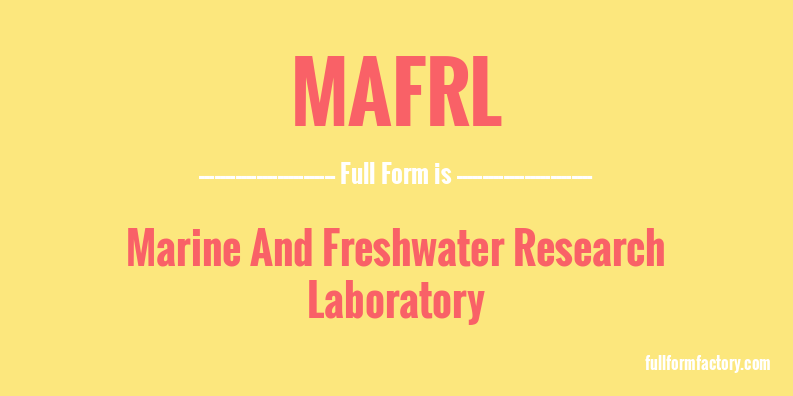 mafrl-full-form