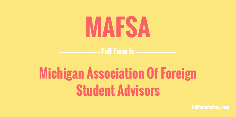 mafsa-full-form