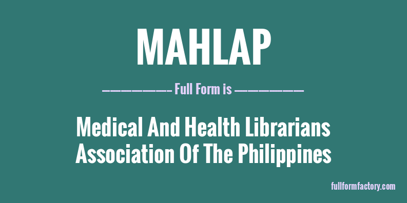 mahlap-full-form