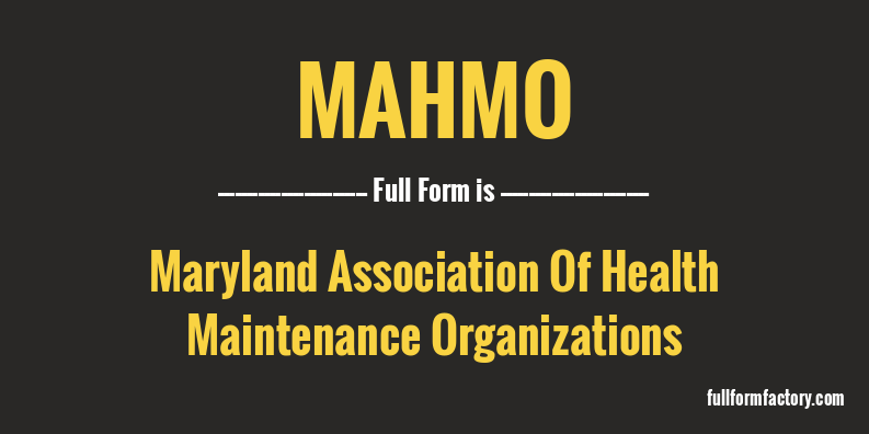 mahmo-full-form