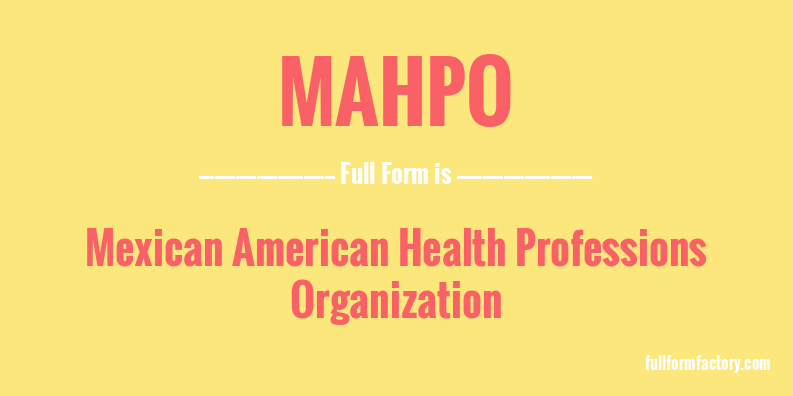mahpo-full-form