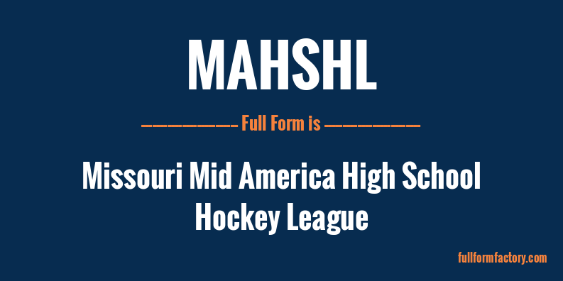 mahshl-full-form
