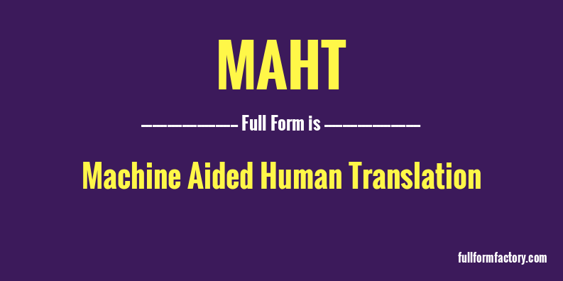 maht-full-form