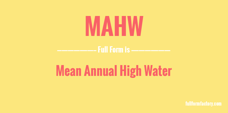 mahw-full-form
