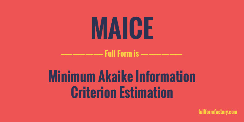 maice-full-form
