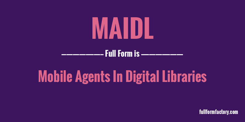 maidl-full-form