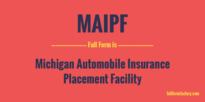 maipf-full-form