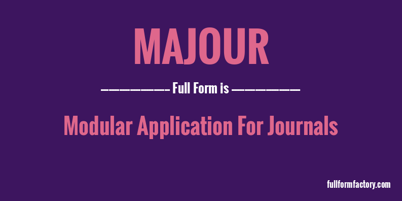 majour-full-form