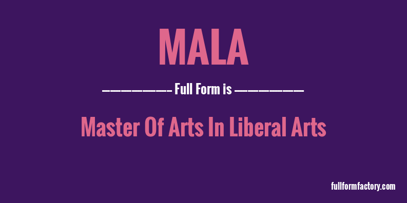 mala-full-form