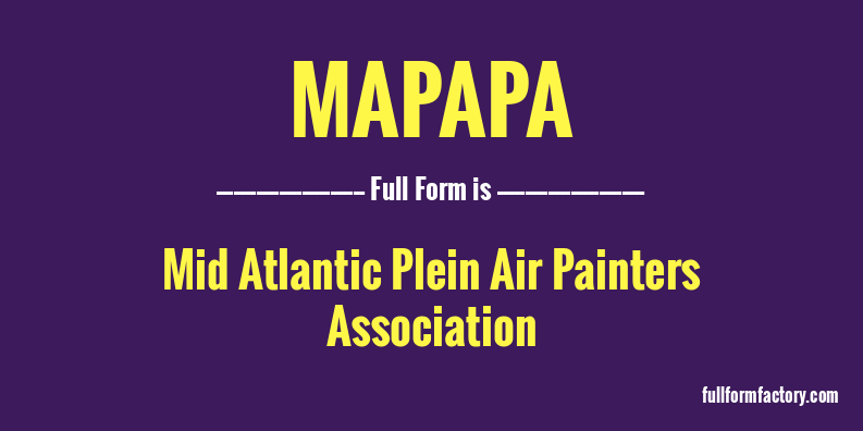 mapapa-full-form