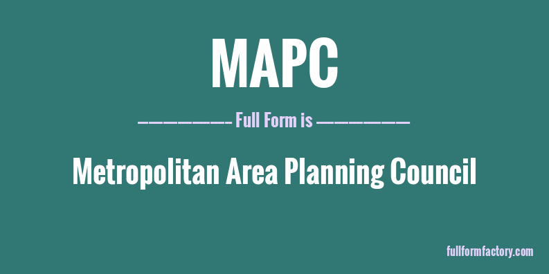 mapc-full-form