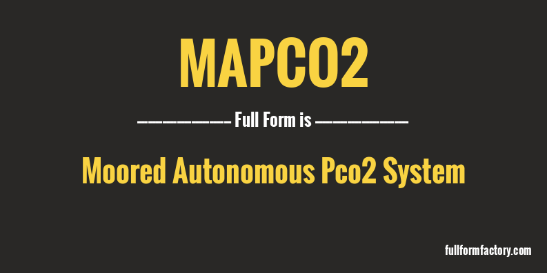 mapco2-full-form