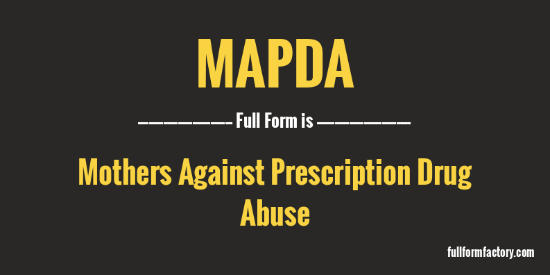 mapda-full-form