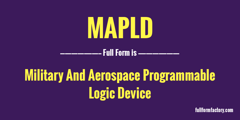 mapld-full-form