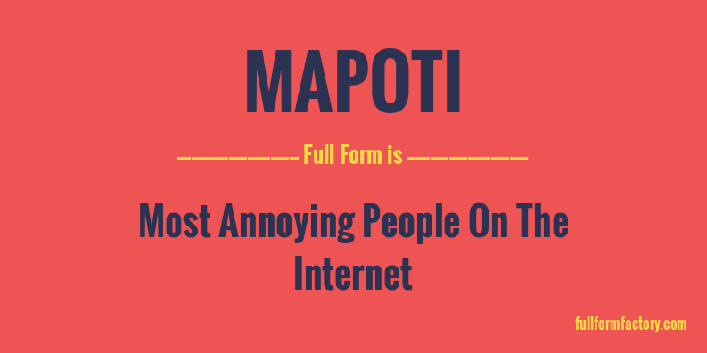 mapoti-full-form