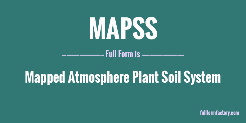 mapss-full-form