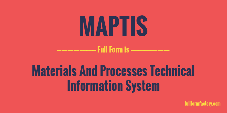 maptis-full-form