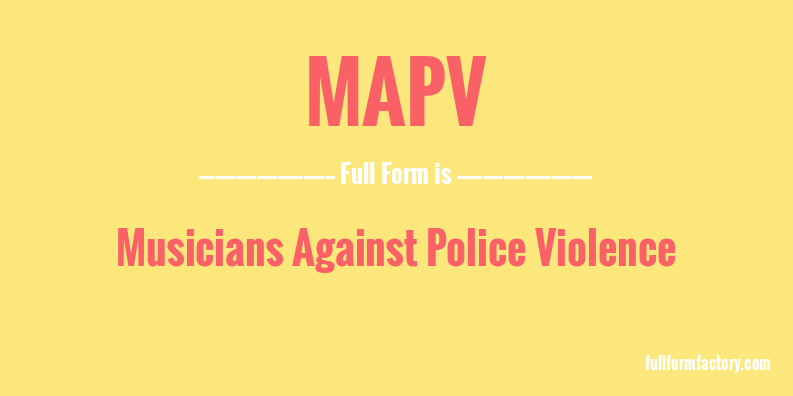 mapv-full-form
