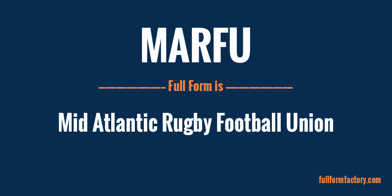 marfu-full-form