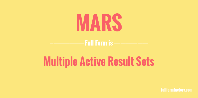 mars-full-form