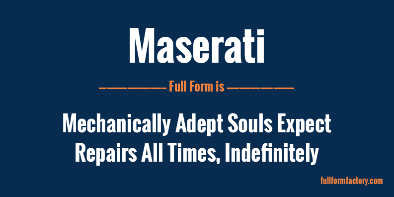 maserati-full-form