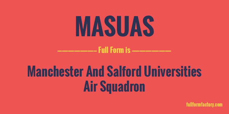 masuas-full-form