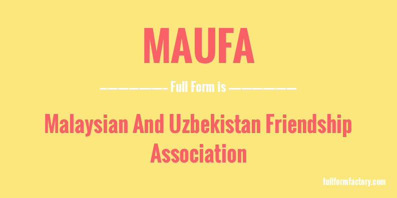 maufa-full-form