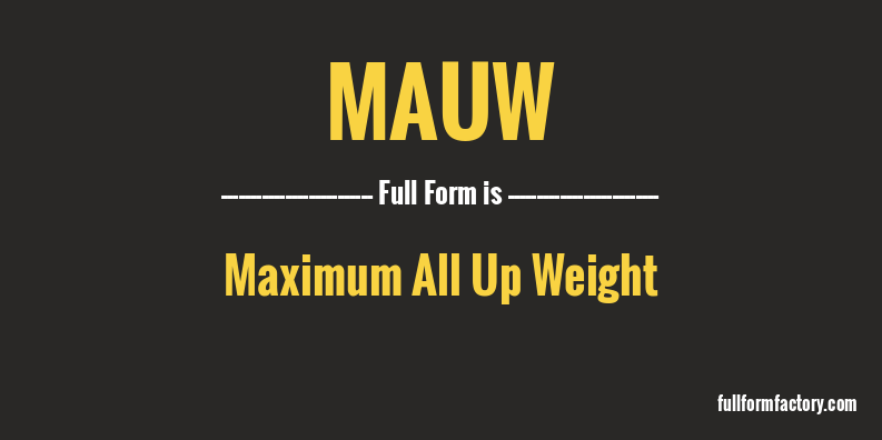 mauw-full-form