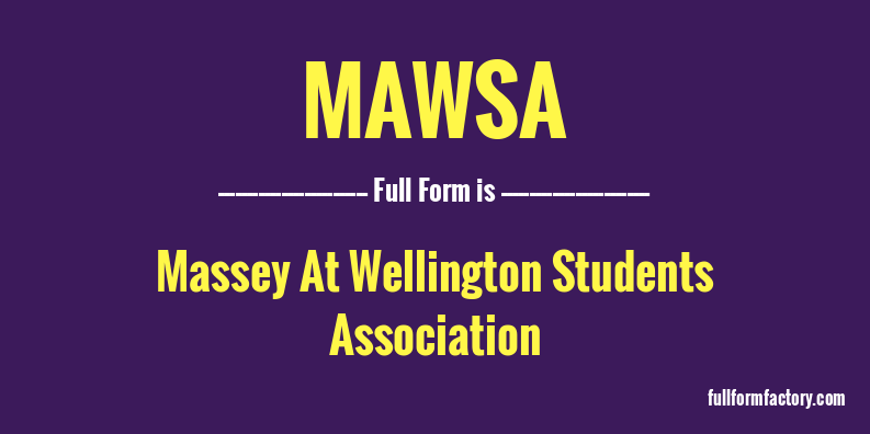 mawsa-full-form