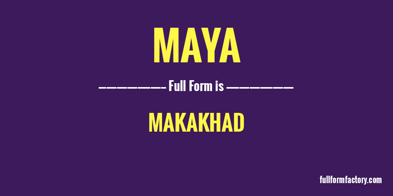 maya-full-form