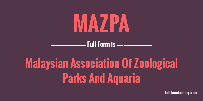 mazpa-full-form