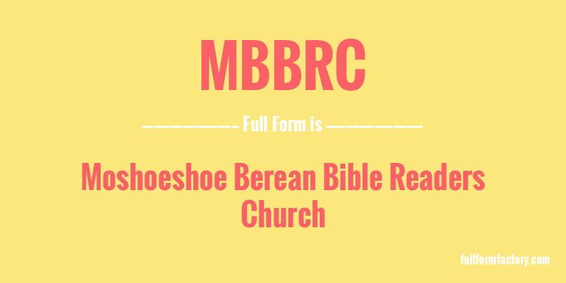 mbbrc-full-form