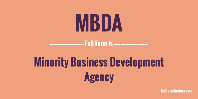 mbda-full-form