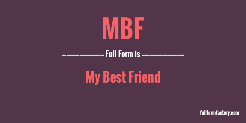 mbf-full-form