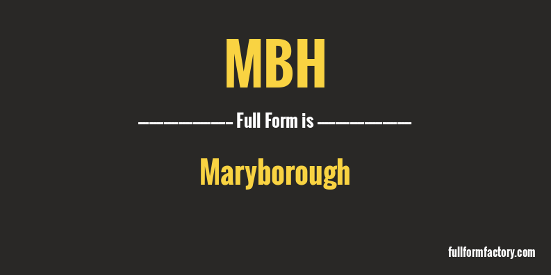 mbh-full-form